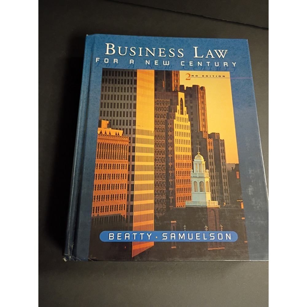 West Business Law for a New Century 2nd Ed 2001 HC Beatty Samuelson
